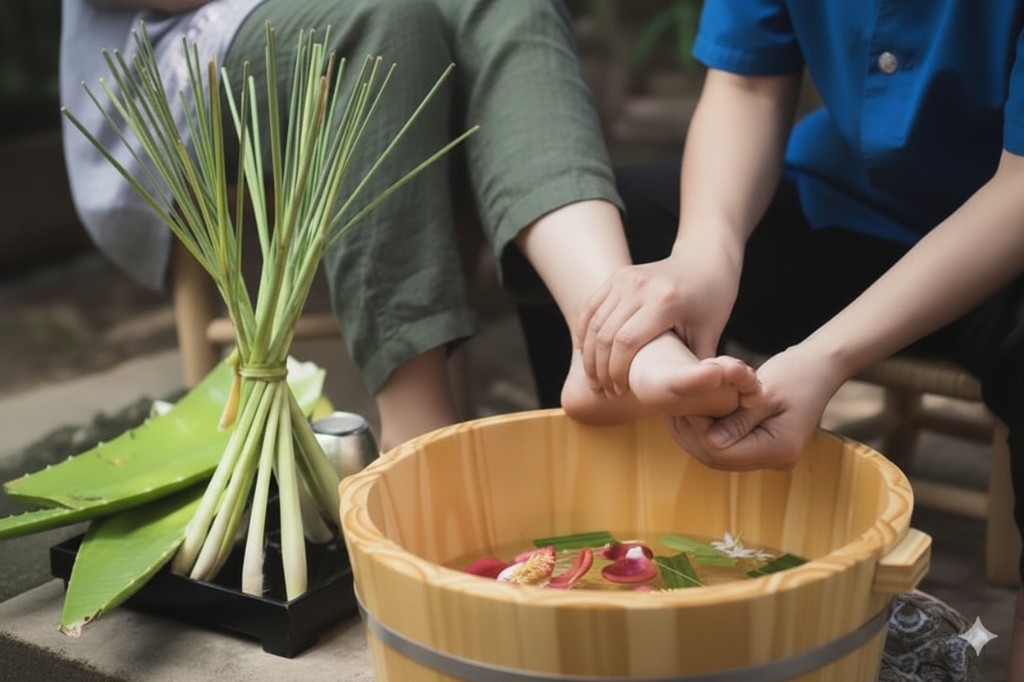 Réflexologie plantaire Foot Chân Herblay — pieds miroir de la santé baumes